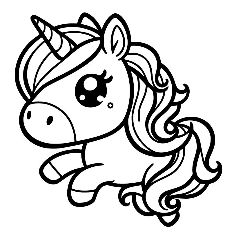 simple unicorn