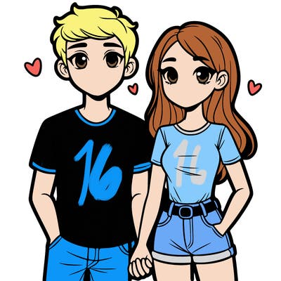 boyfriend and girlfriend