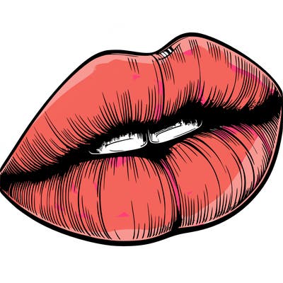 realistic lips