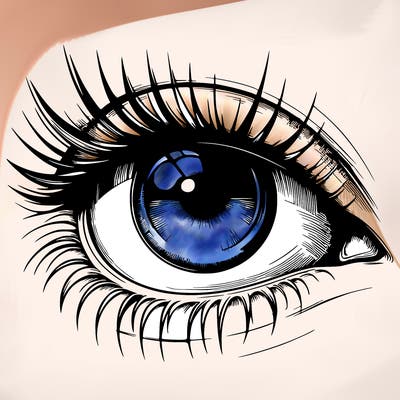 realistic eye