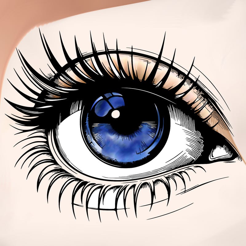 realistic eye