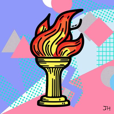 olympic flame