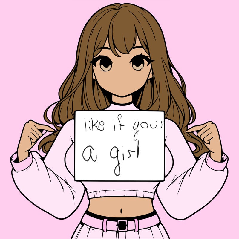 girl holding a blank sign in a long sleeve crop top