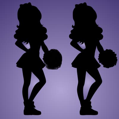 realistic cheerleader