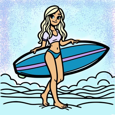 surfer girl