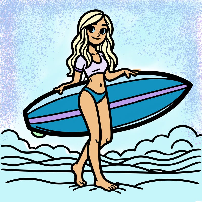 surfer girl