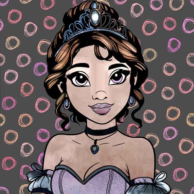 realistic princess tiana