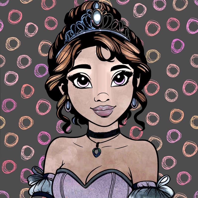 realistic princess tiana