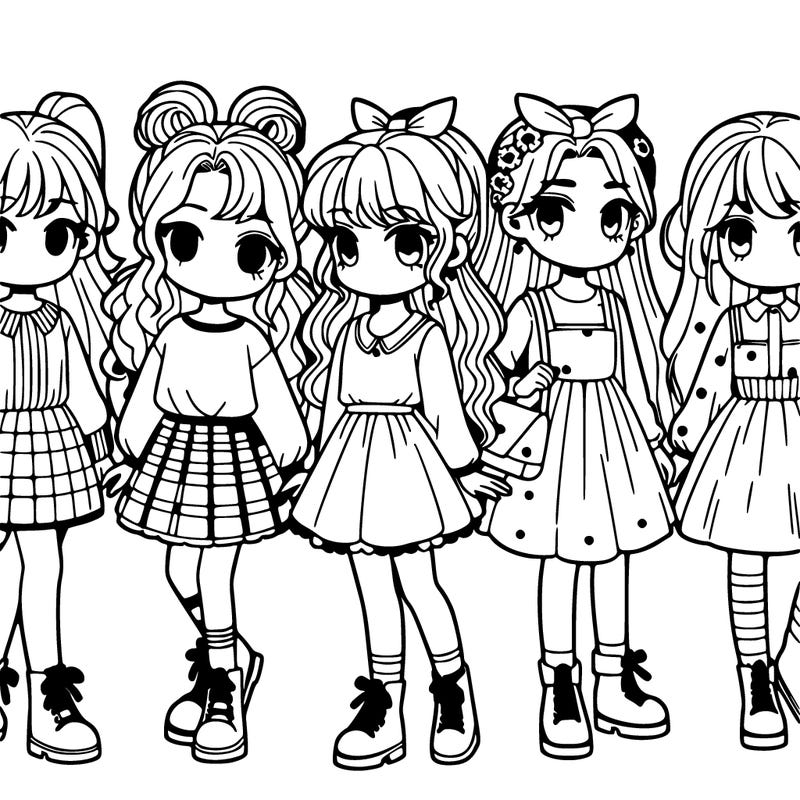 six girls