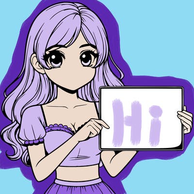 realistic pretty girl holding blank sign