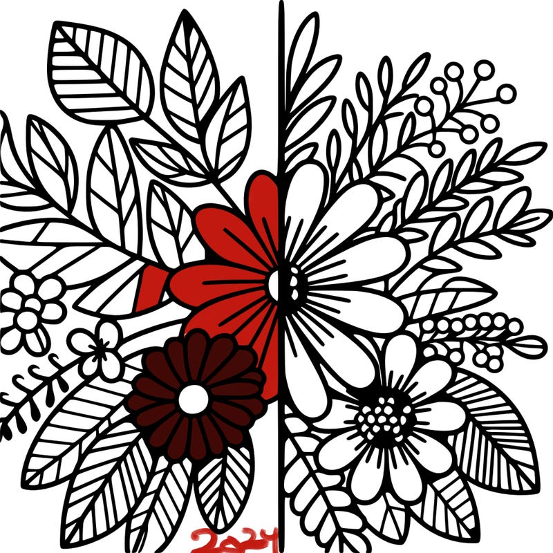 flowers split
