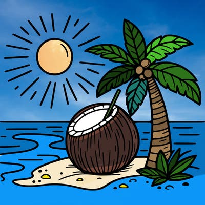 summer  coconut