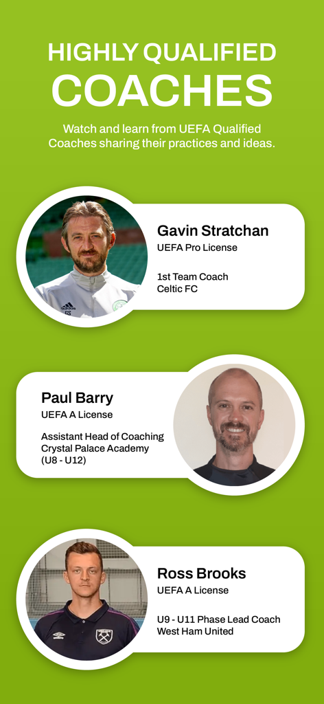 Football DNA - Profiles of professional UEFA qualified soccer coaches featured in the Football DNA app