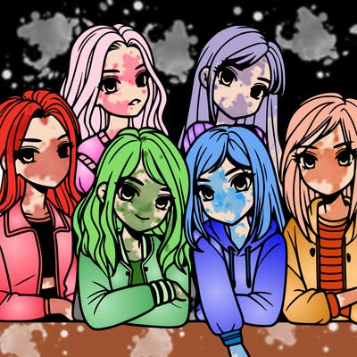 a group of teenagers girls recently