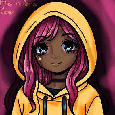girl in hoodie