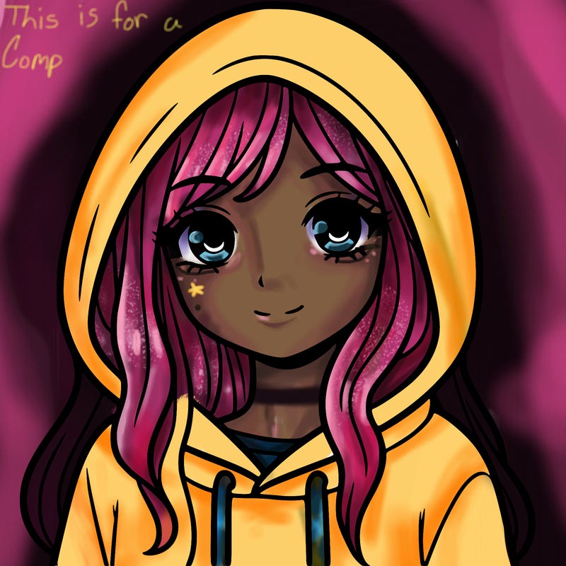 girl in hoodie