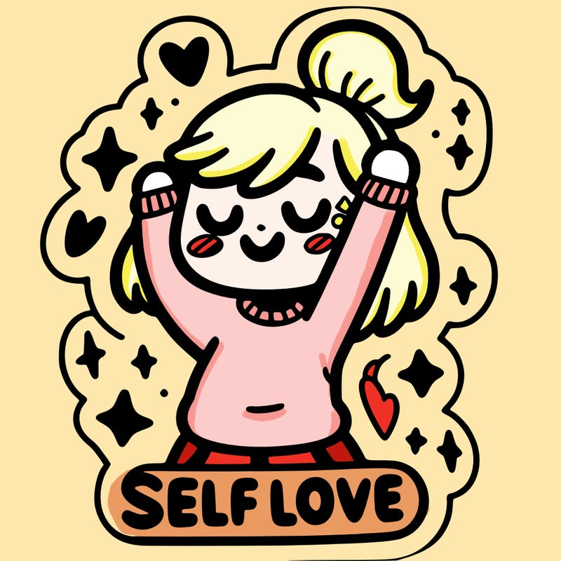 self-love sticker