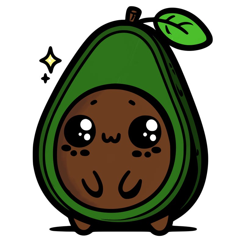 cute avocado