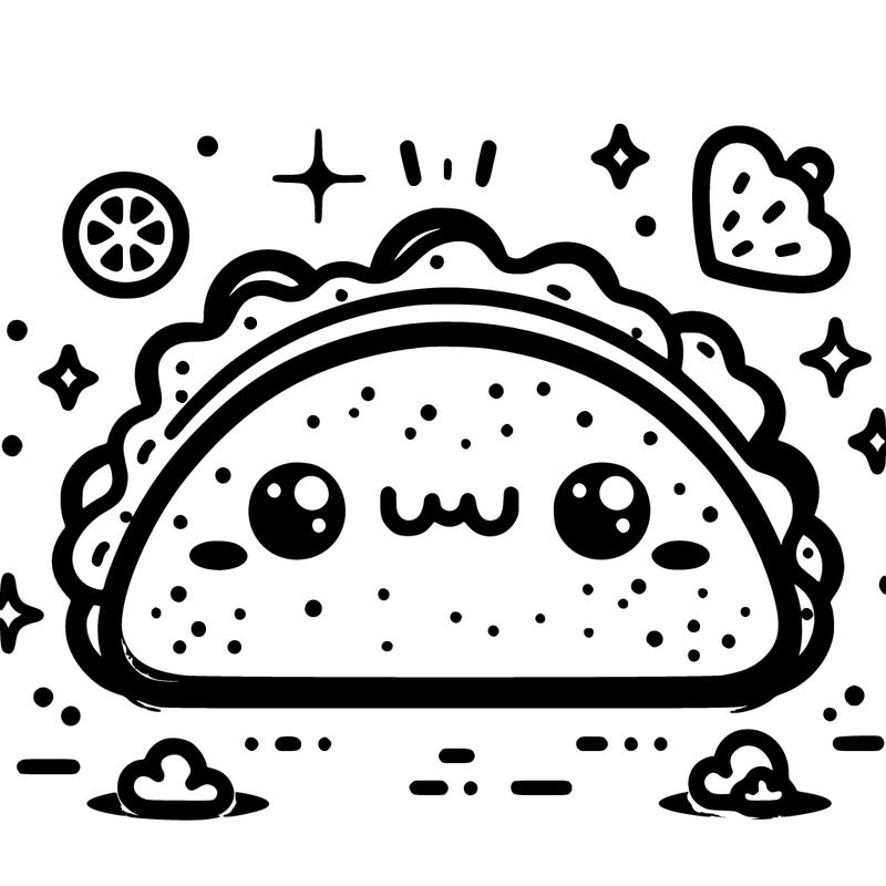 taco kawaii