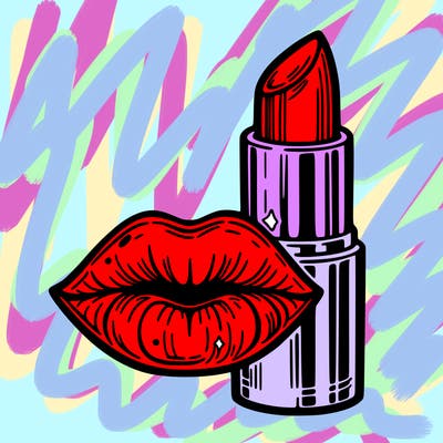 lips and lipstick