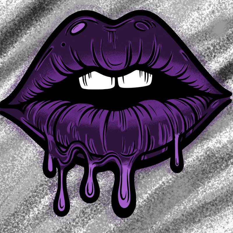 lips that look realistic and drip