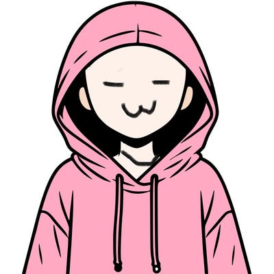 faceless girl in hoodie