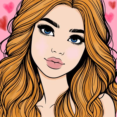 beautiful realistic girl