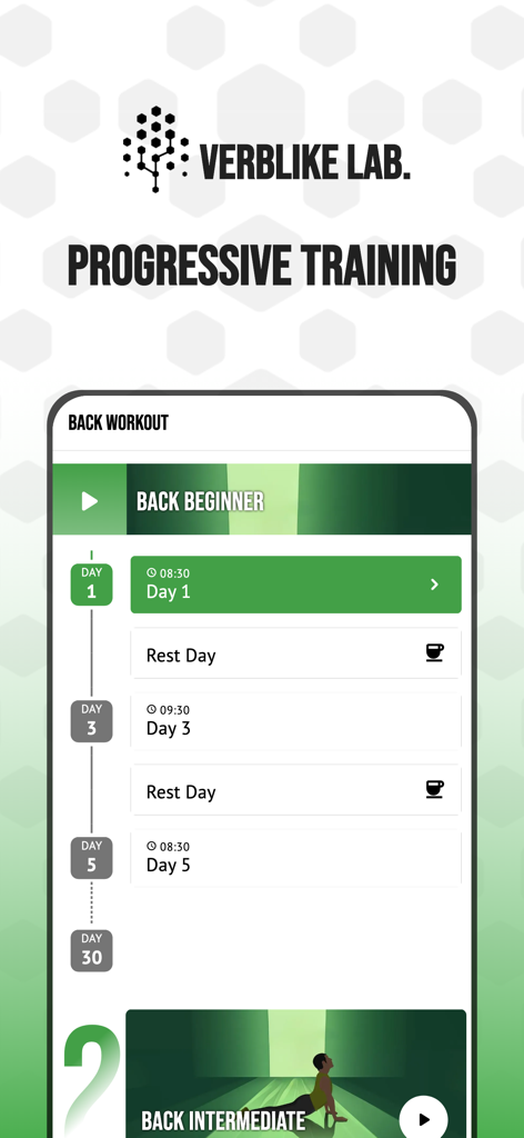 Back Workout & Posture Fix - Health & Fitness App | MWM