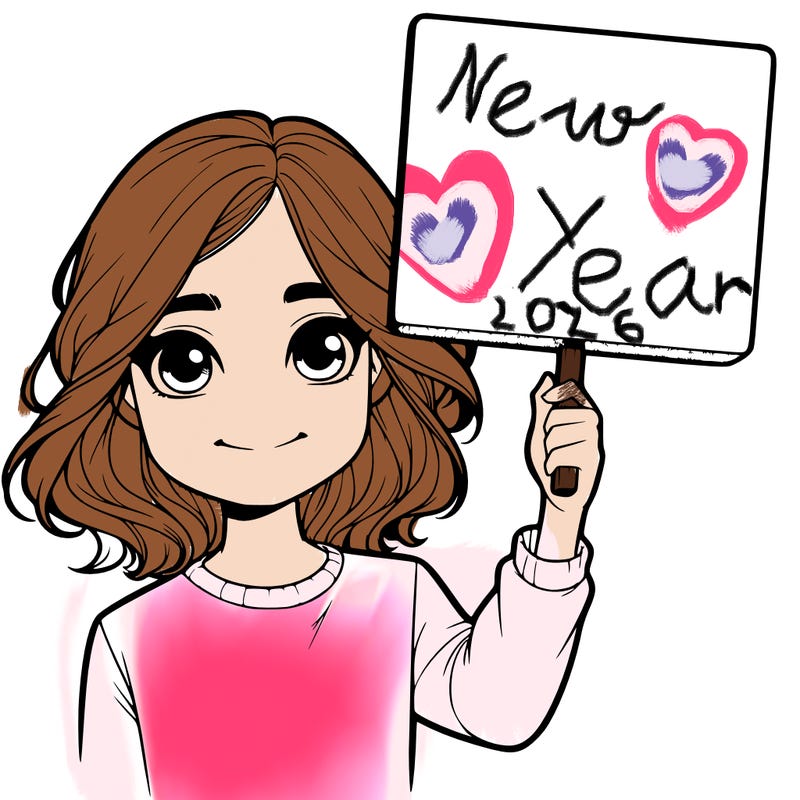 realistic girl holding up a sign