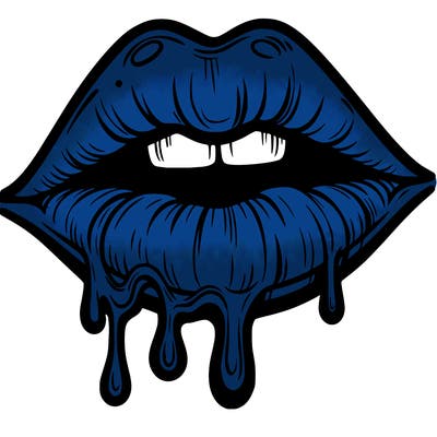 lips that look realistic and drip