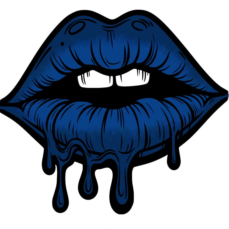 lips that look realistic and drip