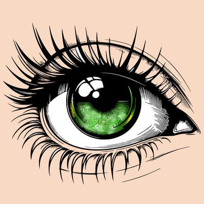 realistic eye