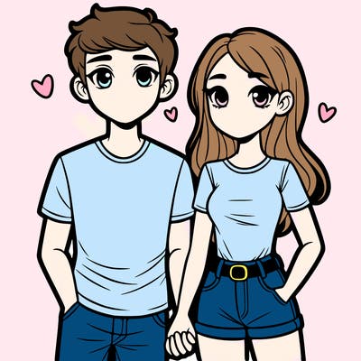 boyfriend and girlfriend