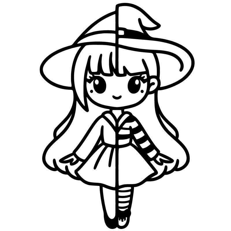 half girl half which