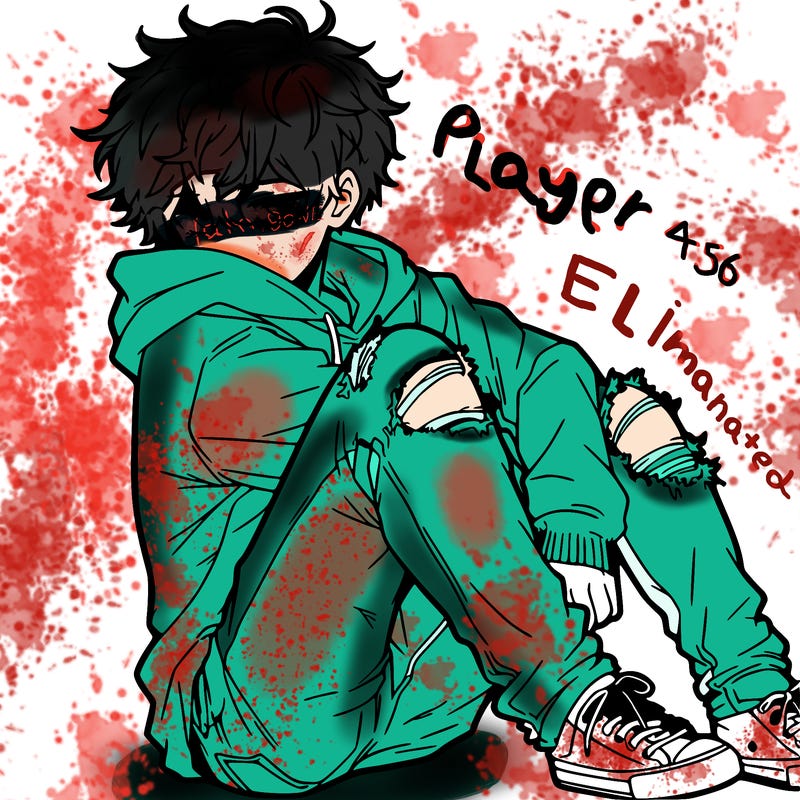 a male hoddie ripped jeans messy hair anime