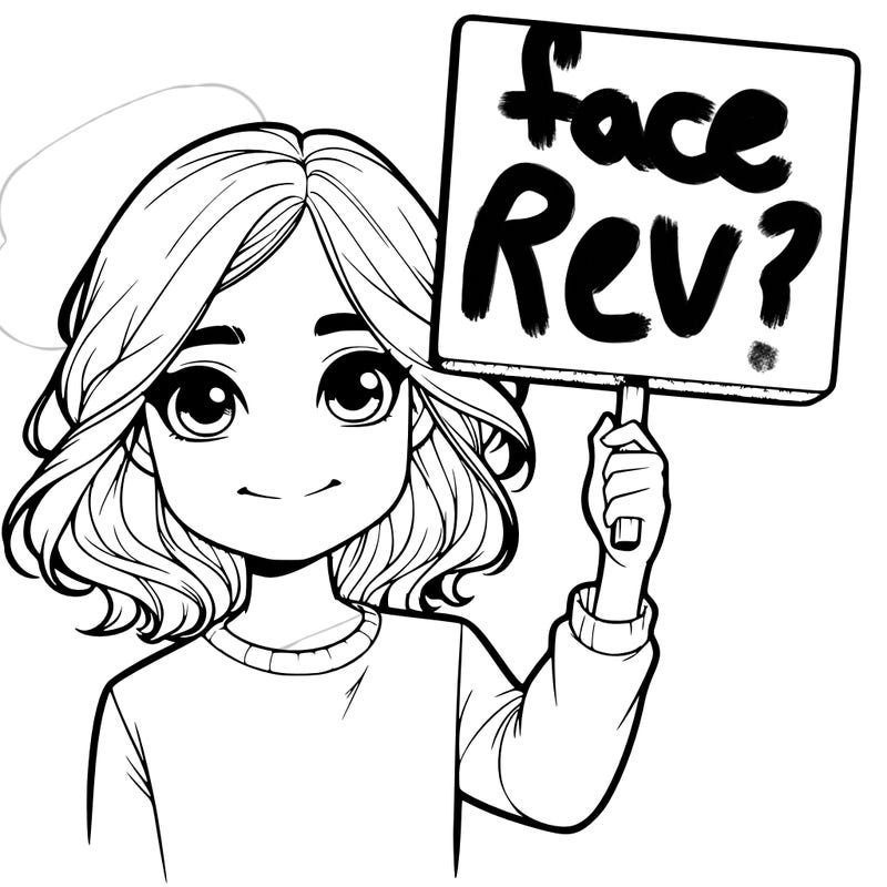 realistic girl holding up a sign