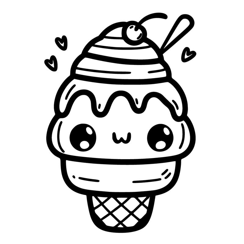 cute ice cream