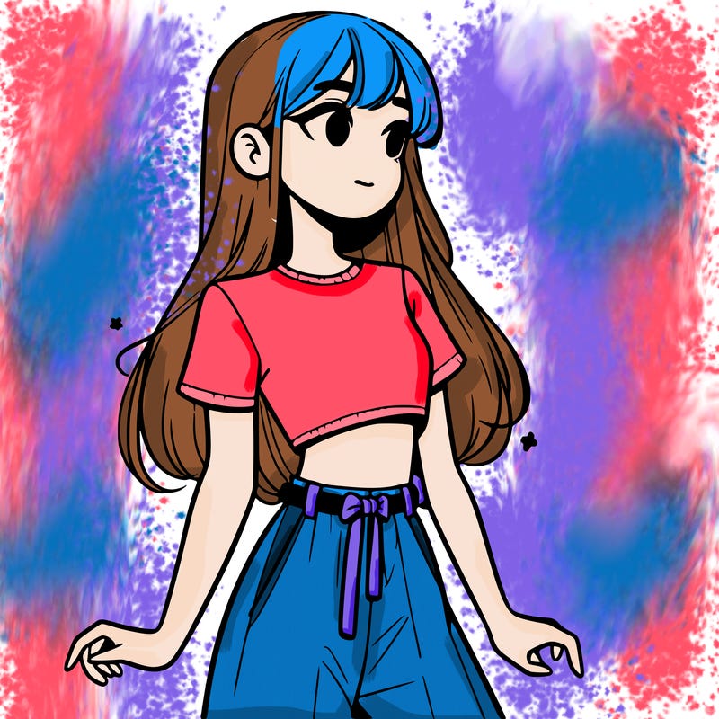 girl in a cute crop top