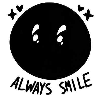 always smile