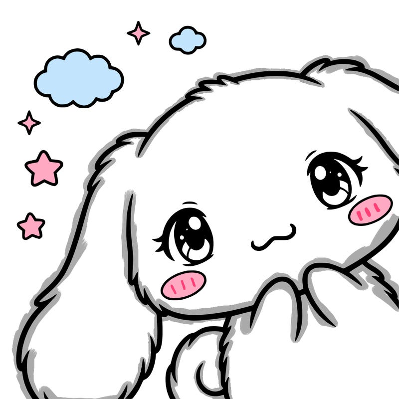 anime cinnamoroll cute fluffy