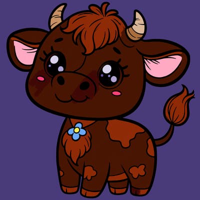 cute cow