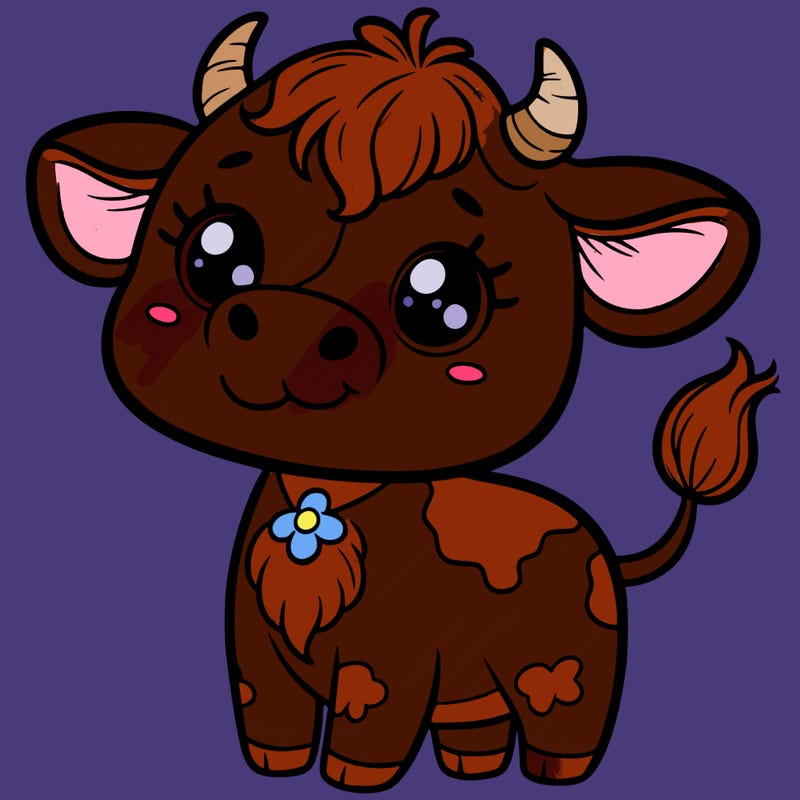 cute cow