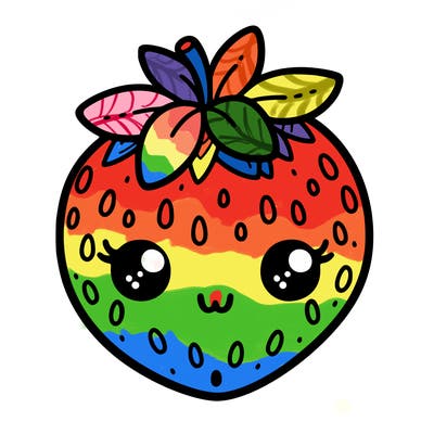 cute strawberry