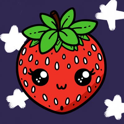 cute strawberry