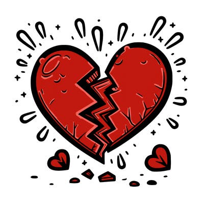 heart broken