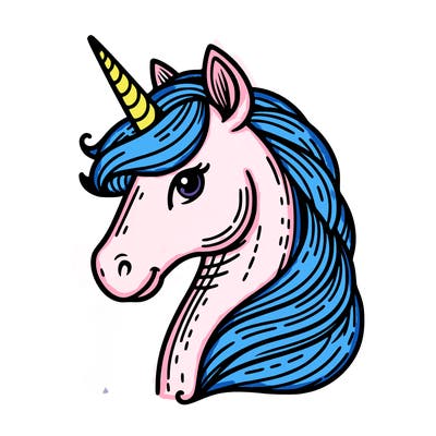 unicorn head