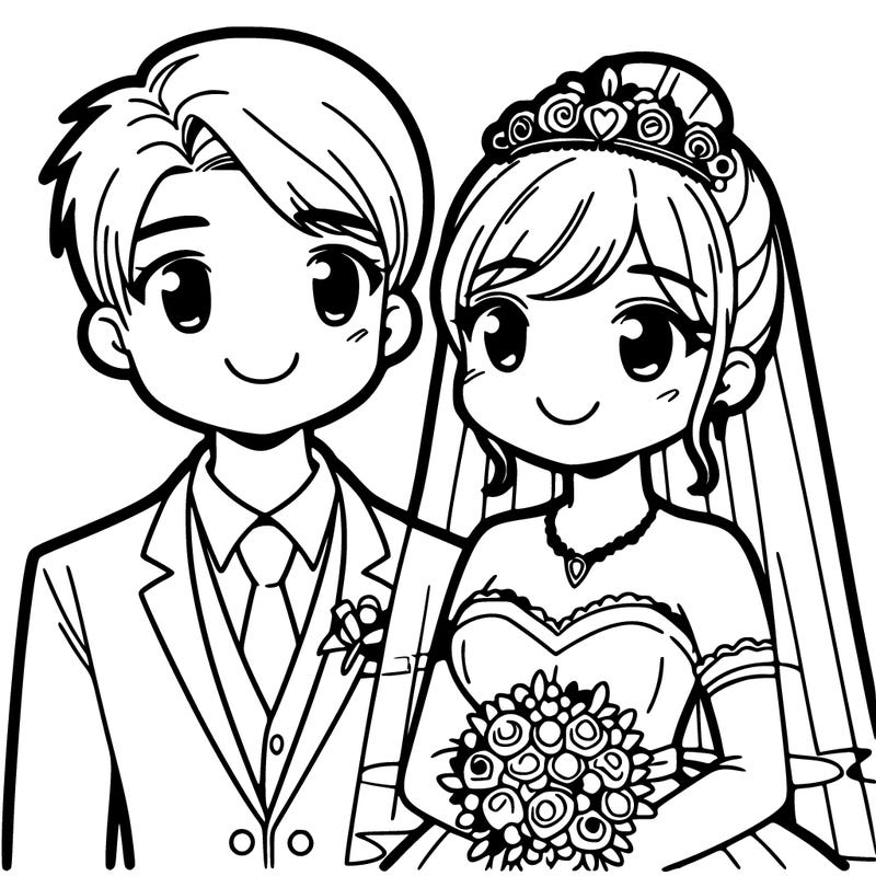 bride and groom