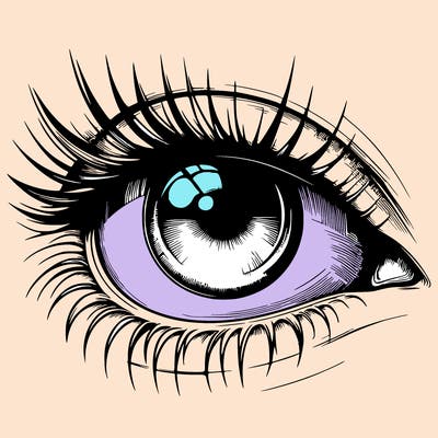 realistic eye