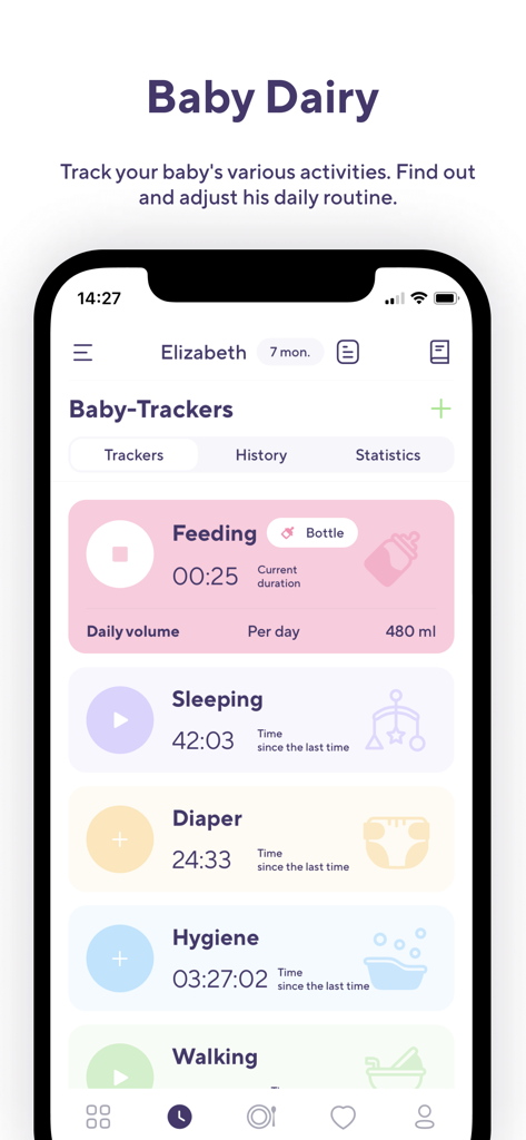 BabyBear: Baby Tracker - Medical App | MWM