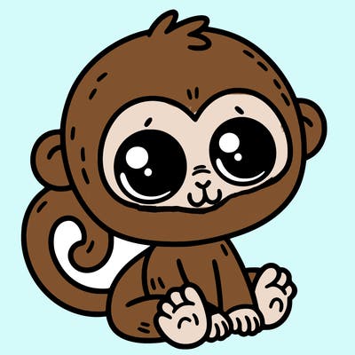 cute monkey